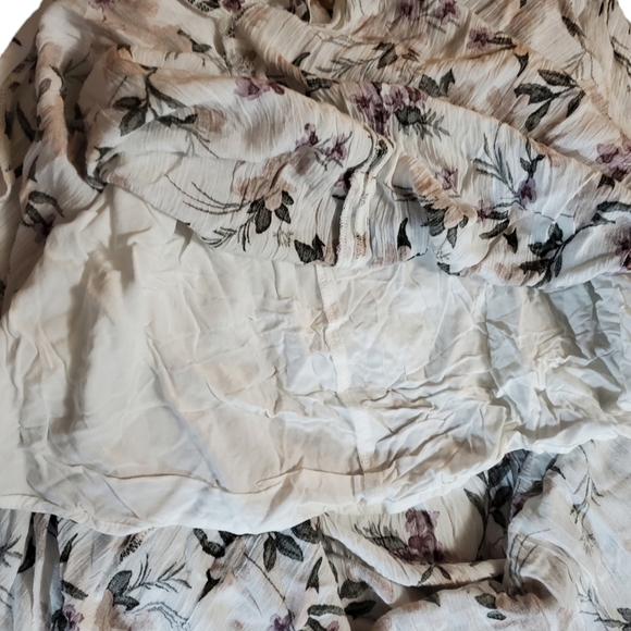 American Eagle ruffled summer maxi dress S - Picture 11 of 12